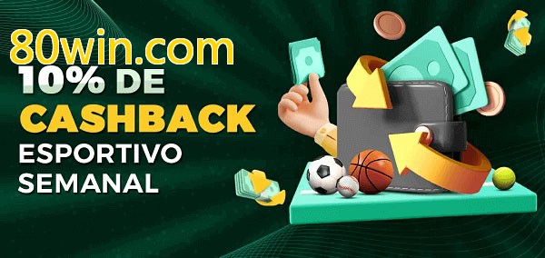10% de bônus de cashback na 80win.com